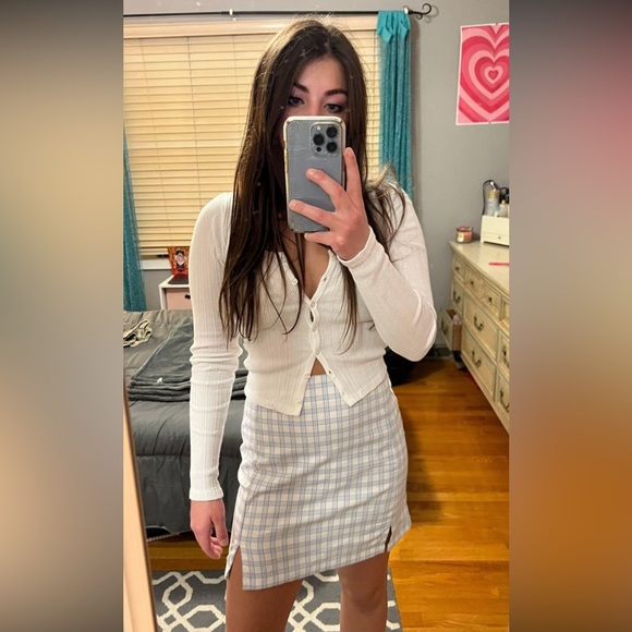 Brandy Melville Plaid Skirt - Picture 1 of 4